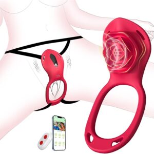 couples rose app remote control wearable vibrator, couple women adult sex toys games for men, hands free panty clitoris vibrator vibrating cock ring, zooplou bdsm female sex toy clitoral stimulator